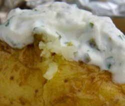 Gepofte aardappelen bbq