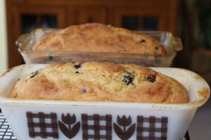 brood met bosbessen en citroen