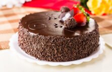 taart met chocolade