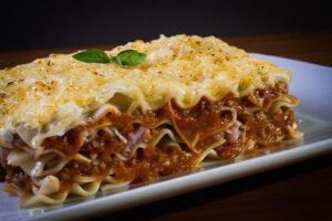 gerecht op bord