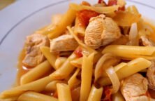 penne met kip