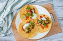 taco deeg garnalen
