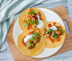 taco deeg garnalen