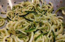 courgette slierten