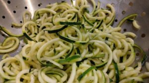 courgette slierten